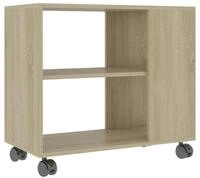 vidaXL Beistelltisch, Ablagetisch Sonoma-Eiche 70x35x55 cm Holzwerkstoff
