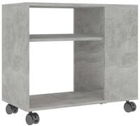 vidaXL Beistelltisch, Ablagetisch Betongrau 70x35x55 cm Holzwerkstoff