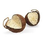 Lyra Pet 3 x 4 Stk. Lyra Pet&reg; Gef&uuml;llte Kokosnuss mit V-Cut, f&uuml;r: Wildvogel