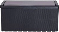 Siena Garden Kissenbox Portonovo, 350 L, Rattan/Holzoptik, Kunststoff,...