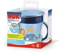 NUK Babyflasche NUK Trinklernbecher Glow in the dark Mini Magic cup