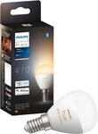 Philips Hue LED-Leuchtmittel White & Color Ambiance Luster, Tropfenform 470lm, E14, 1