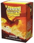 Arcane Tinmen Sammelkarte 100 Dual Matte Sleeves - Ember