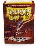Arcane Tinmen Sammelkarte 100 Matte Card Sleeves / H&uuml;llen - crimson
