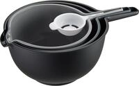 GEFU Sch&uuml;ssel Preparo, Kunststoff, (Set, 4-tlg), platzsparend zu verstauen
