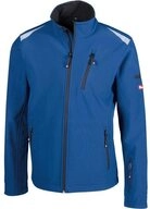 fortis Softshelljacke Herren twenty-four, blau/schwarz, Gr&ouml;&szlig;e XXXL