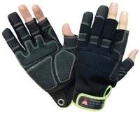 Hase Safety Gloves Leder-Arbeitshandschuhe Technik 3 Finger Montage Handschuh...