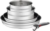 Tefal Pfannen-Set Jamie Oliver Ingenio G6, Topf und Pfannenset abnehmbarer Griff,