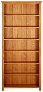 vidaXL B&uuml;cherregal 90 x 225 x 200 cm B&uuml;cherregal 7 F&auml;cher 90x22,5x200 cm