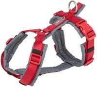 TRIXIE Hunde-Geschirr Premium Trekking Geschirr - rot/grafit - 36&ndash;44 cm/15 mm,