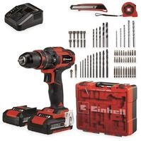 Einhell Akku-Schlagbohrschrauber Akku-Schlagbohrschrauber-Set TE-CD 18/40 Li-i