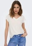 ONLY V-Shirt ONLFREE S/S MOD.V-NECK TOP JRS NOOS