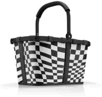 REISENTHEL&reg; Einkaufskorb reisenthel Einkaufskorb carrybag frame op art schwarz