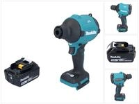 Makita Akku-Laubbl&auml;ser DAS 180 T1 Akku Gebl&auml;se 18 V Brushless + 1x Akku 5,0 Ah -