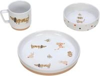 L&Auml;SSIG Kindergeschirr-Set Little Mateys, spicy orange (3-tlg), 1 Personen,