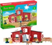 Schleich&reg; Spielwelt FARM WORLD, Gro&szlig;e Farm rot (42606), Made in Europe