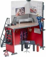 Bruder&reg; Modellauto Bruder 62702 - bworld Feuerwehrstation mit Feuerwehrmann