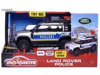 Majorette Land Rover Defender Polizei silber/blau (213712000)