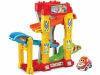 Vtech® Spiel-Parkhaus Tut Tut Baby Flitzer, 4in1 -Rampe, mit Sound, inkl. 1...