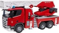 Bruder&reg; Spielzeug-Feuerwehr Scania Super 560R Feuerwehr Drehleiter W.Pumpe L&S