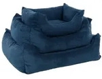 Flamingo Tierbett Hundebett Celeste rechteckig dunkelblau blau 67 cm x 80 cm
