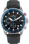 Jacques Lemans Chronograph Jacques Lemans Herren-Uhren Analog Quarz, Sportuhr