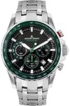 Jacques Lemans Chronograph Jacques Lemans Herren-Uhren Analog Quarz, Sportuhr
