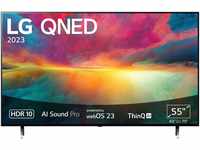 LG 55QNED756RA QNED-Fernseher (139 cm/55 Zoll, 4K Ultra HD, Smart-TV, QNED,α5...