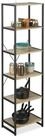 relaxdays Standregal Industrial mit 6 Etage