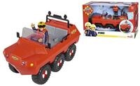 SIMBA Spielzeug-Feuerwehr Feuerwehrmann Sam Hydrus mit 1 Figur Amphibienfahrzeug