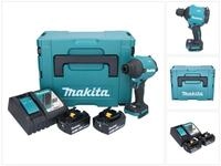 Makita Akku-Laubbl&auml;ser DAS 180 RTJ Akku Gebl&auml;se 18 V Brushless + 2x Akku 5,0 Ah +