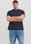 Jack & Jones PlusSize Rundhalsshirt JJESTAR JJ TEE SS NOOS PLS Baumwolle,...
