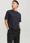 Jack & Jones Rundhalsshirt JJESTAR mit Pigmentprint und Baumwollgef&uuml;hl...