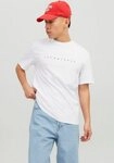 Jack & Jones Rundhalsshirt JJESTAR mit Pigmentprint und Baumwollgef&uuml;hl Baumwolle,