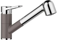 Blanco K&uuml;chenarmatur WEGA-S II SILGRANIT-Look Einhebelmischer Vulkangrau/Chrom,