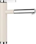 Blanco K&uuml;chenarmatur LINEE-S K&uuml;chenarmatur Hochdruck SILGRANIT-Look softwei&szlig;