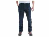 Carhartt Workerjeans DOUBLE-FRONT DUNGAREE JEANS (1-tlg) W32/L30