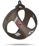 Curli Hunde-Geschirr Curli Vest Geschirr curli Clasp Cord Braun 2XS