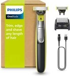 Philips Elektrorasierer Philips OneBlade 360 Face Elektrischer Bartstyler &Trimmer