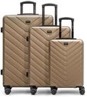 Redolz Trolleyset Essentials 07, 4 Rollen, (3-teilig, 3 tlg), ABS