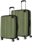 travelite Koffer 73041-80, Travelite CITY 4w Trolley Set L/M Gr&uuml;n