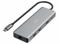 Hama USB-Hub (Dockingstation mit 9 Ports, USB-C, HDMI™, USB-A, LAN, 4K)...