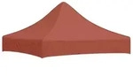 vidaXL Pavillon-Ersatzdach Partyzelt-Dach 2x2 m Terracotta-Rot 270 g/m2, 200 x...