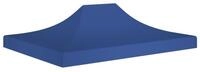 vidaXL Pavillon-Ersatzdach Partyzelt-Dach 4,5x3 m Blau 270 g/m&sup2;, 430 x 290 cm