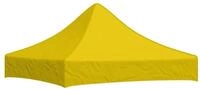 vidaXL Pavillon-Ersatzdach Partyzelt-Dach 2x2 m Gelb 270 g/m&sup2;, 200 x 200 cm