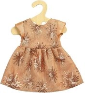 Heless Puppenkleidung Puppen-Glitzerkleid ''Ros&eacute; Gold'', Gr. 28-35 cm