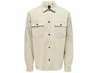 ONLY & SONS Langarmhemd OS ONSTEAM RLX FABRIC MIX LS