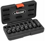 VIGOR Bit-Set VIGOR Kraft-Schlagschrauber-Einsatz-Sortiment f&uuml;r Innensechskant...