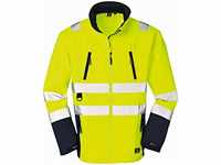 4PROTECT Arbeitsjacke Jacke Pittsburgh Softshell leuchtgelb / navy Größe S