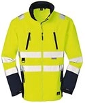 4PROTECT Warnschutz-Shirt Warn-Wetterschutz-Softshell-Jacke Pittsburgh